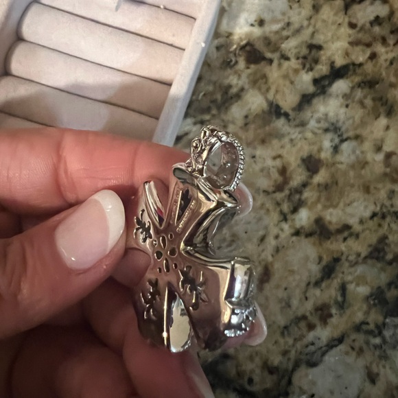 Judith Ripka sterling silver pendant - Picture 4 of 6